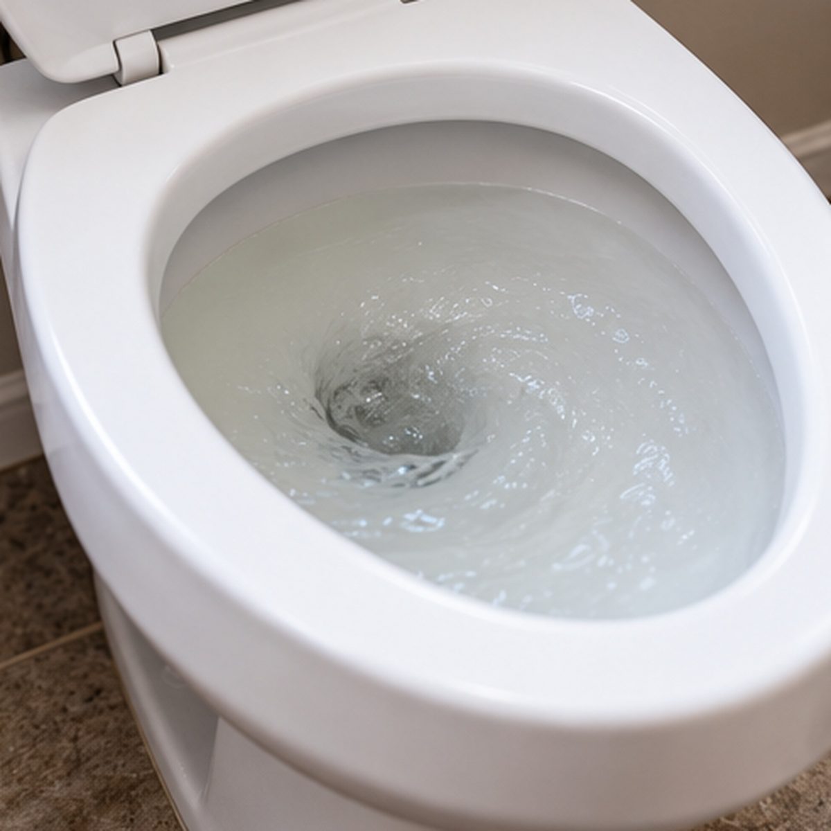 Slow-drain-toilet